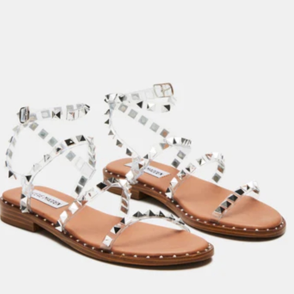 Steve Madden Studded Sandals - Picture 1 of 5